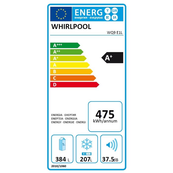 Americká chladnička Whirlpool WQ9 E1L