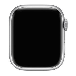 Apple Watch S8, 41mm, strieborná, športový remienok, biela