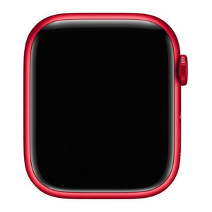 Apple Watch S8, 45mm, červená, športový remienok, červená