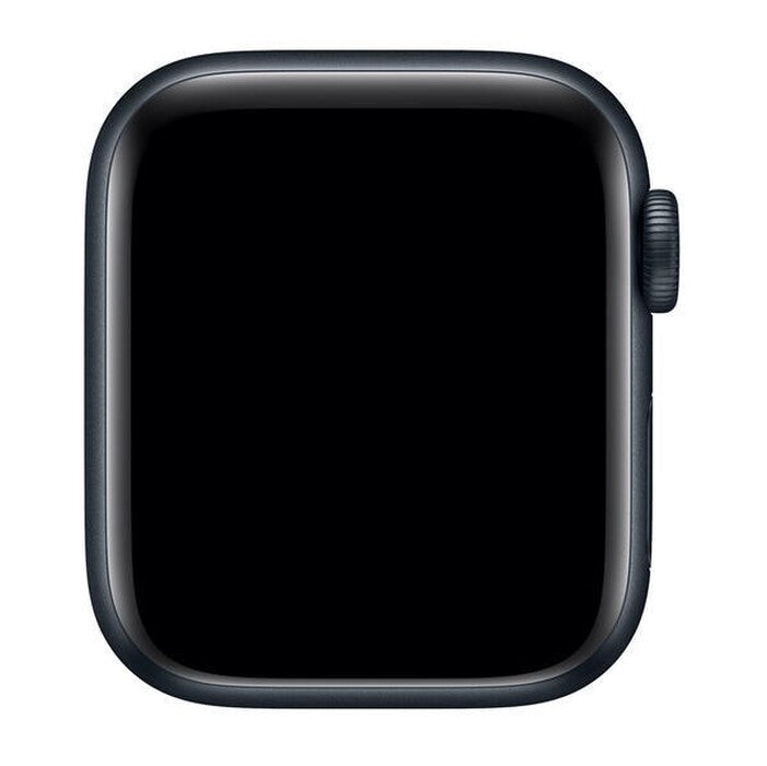 Apple Watch SE, 40mm, čierna, športový remienok, čierna