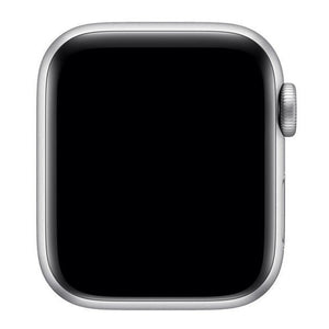 Apple Watch SE, 40mm, strieborná, športový remienok, biela POUŽIT