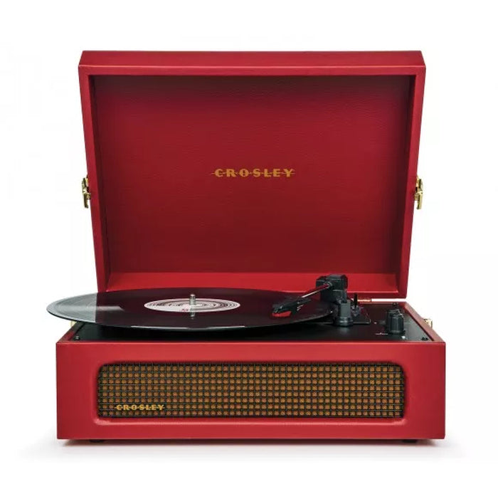 Gramofón Crosley Voyager, červený POUŽITÉ, NEOPOTREBOVANÝ TOVAR