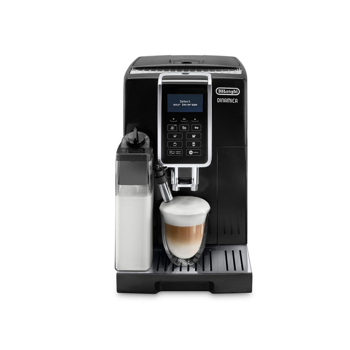 Automatické espresso De&#39;Longhi ECAM 350.55.B Dinamica VADA VZHĽAD