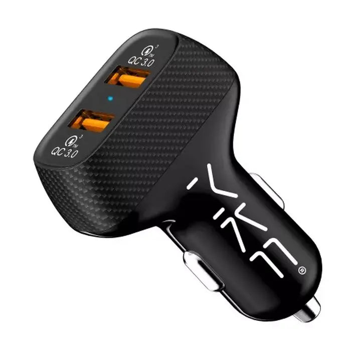 Autonabíjačka MKF 2xUSB-A, čierna