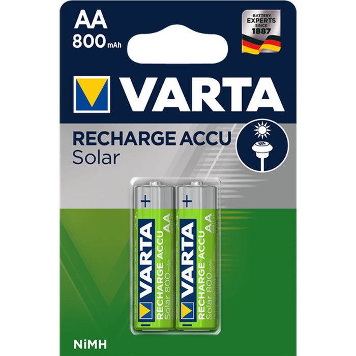 Nabíjacia batéria Varta Solar, AA, 800 mAh