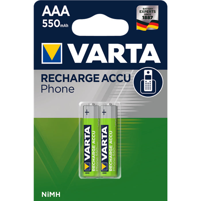 Nabíjacia batéria Varta Phone, AAA, 550 mAh