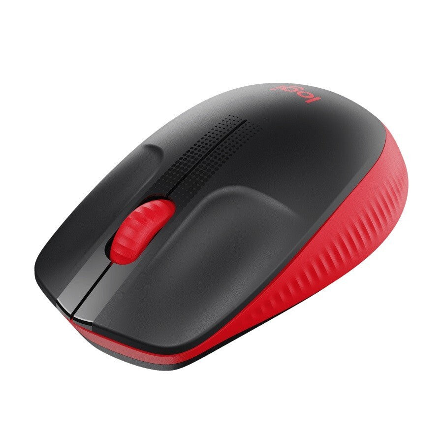 Bezdrôtová myš Logitech M190, červená