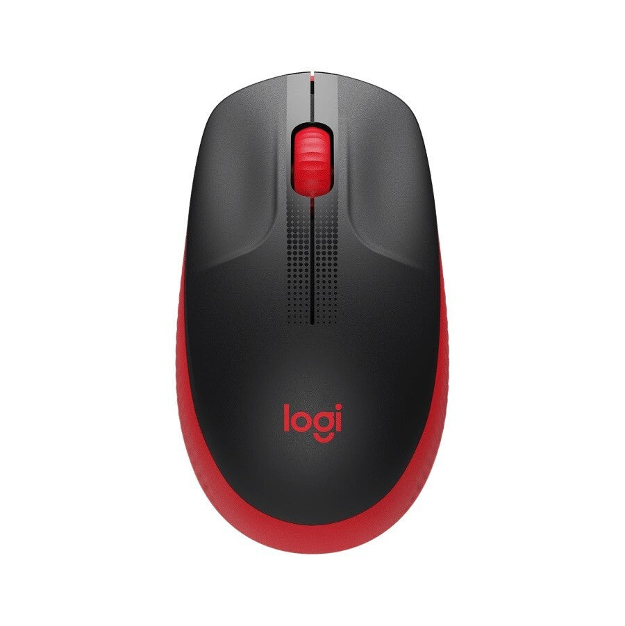 Bezdrôtová myš Logitech M190, červená