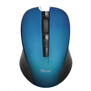 Myš Trust Mydo Silent Click Wireless Mouse, modrá (21870)