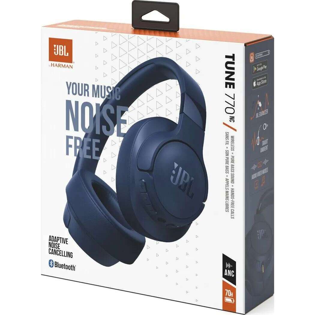 Bezdrôtové slúchadlá JBL Tune 770NC Blue