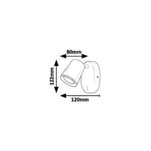 Bodové nástenné LED svietidlo Rabalux, 5045 Solange