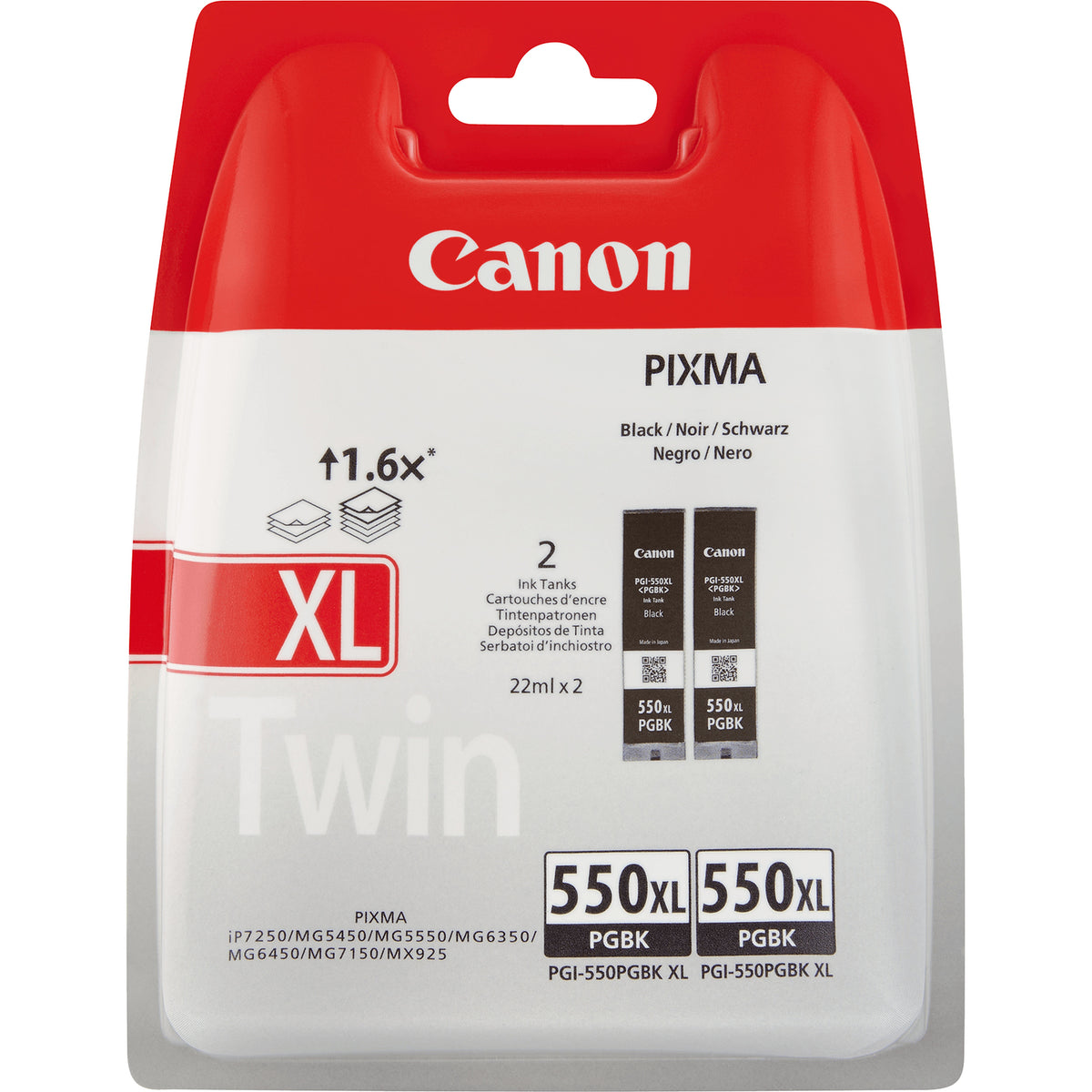 Canon originálny ink 6431B005,XL black,blistr s ochranou