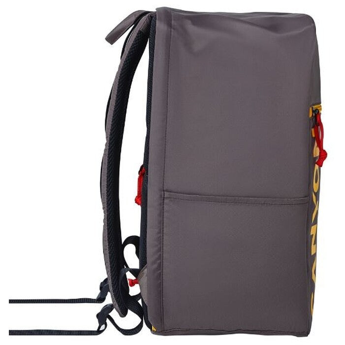 CANYON CSZ-02 batoh pre 15.6&quot; notebook, 20x25x40cm, 20L, sivá