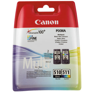 Cartridge Canon-Ink PG-510/CL-511 blistr čierna (2970B010) POUŽIT