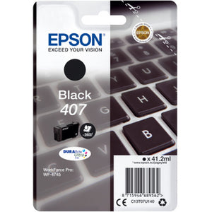 Epson originálny ink C13T07U140, black