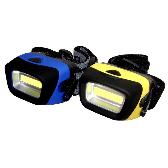 Čelovka Peacock 2210, 3W, COB, LED, 3xAAA POUŽITÉ, NEOPOTREBOVANÝ