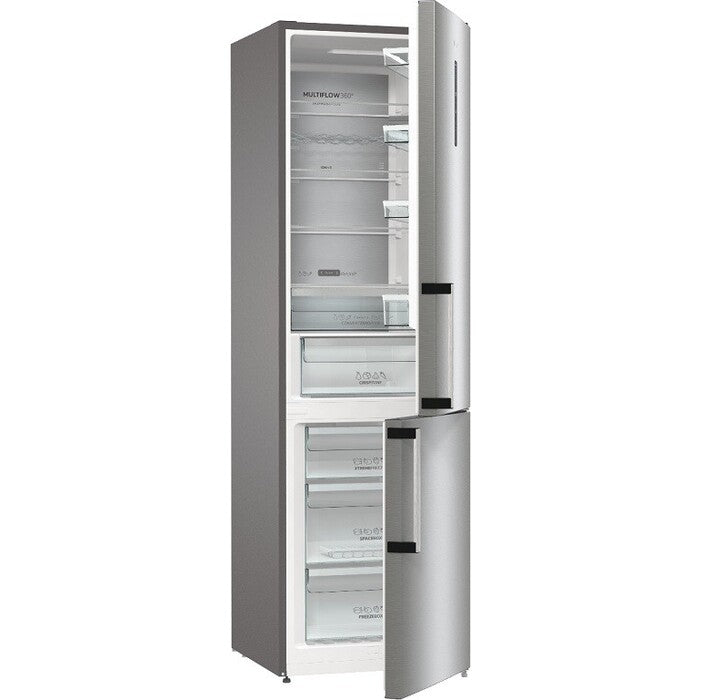 Chladnička s mrazničkou dole Gorenje NRC6204SXL5M