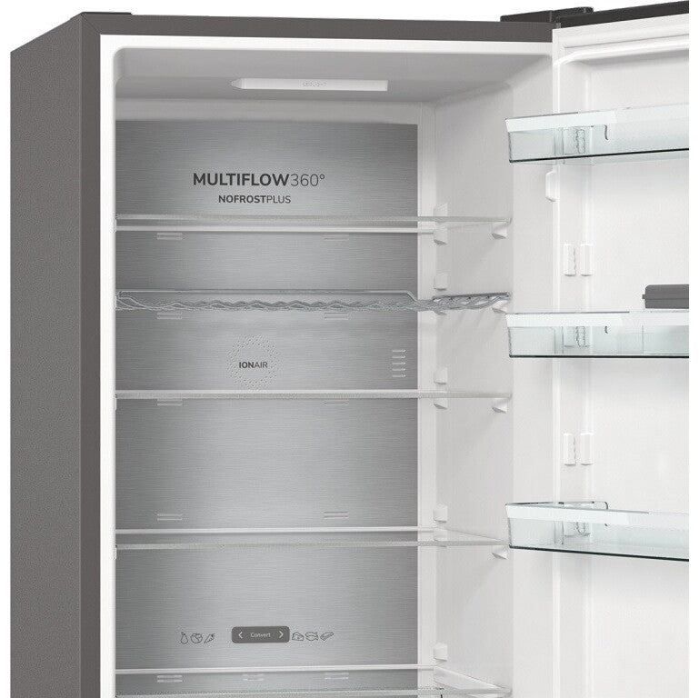 Chladnička s mrazničkou dole Gorenje NRC6204SXL5M