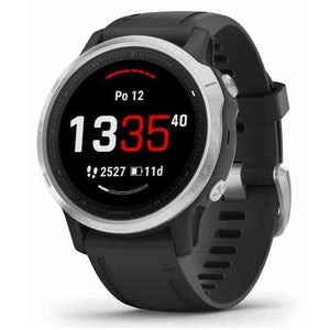 Chytré hodinky Garmin Fenix ??6S Glass, čierna/strieborná