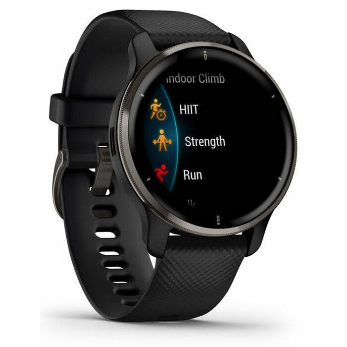 Chytré hodinky Garmin Venu 2 Plus, čierna