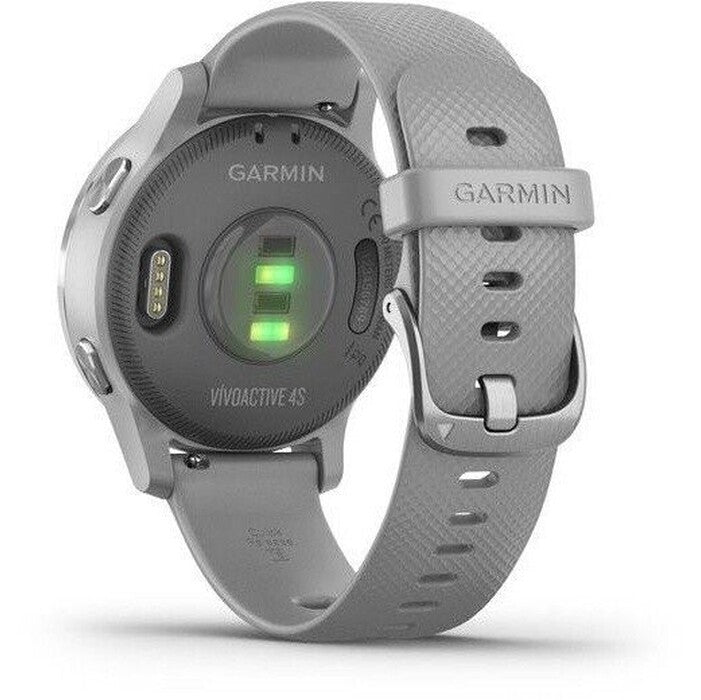 Chytré hodinky Garmin VívoActive 4S, strieborná/sivá