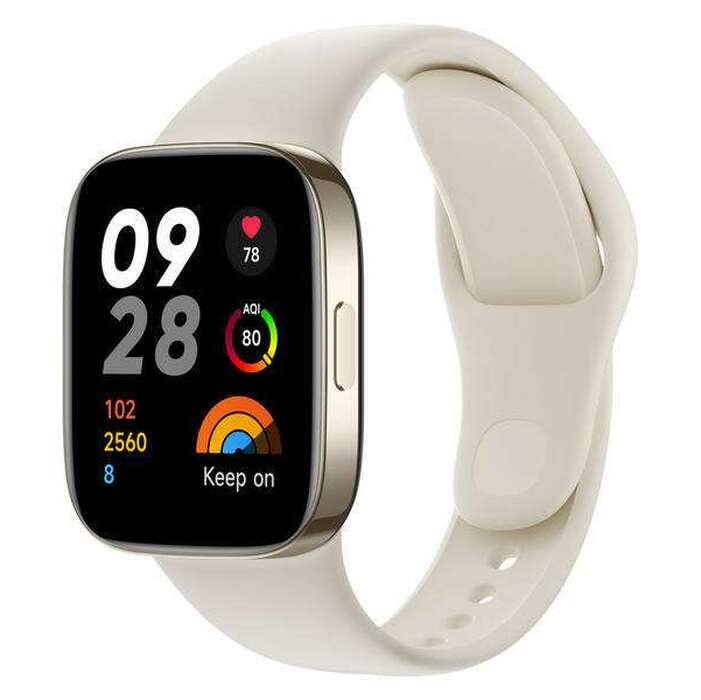 Chytré hodinky Xiaomi Redmi Watch 3, béžová