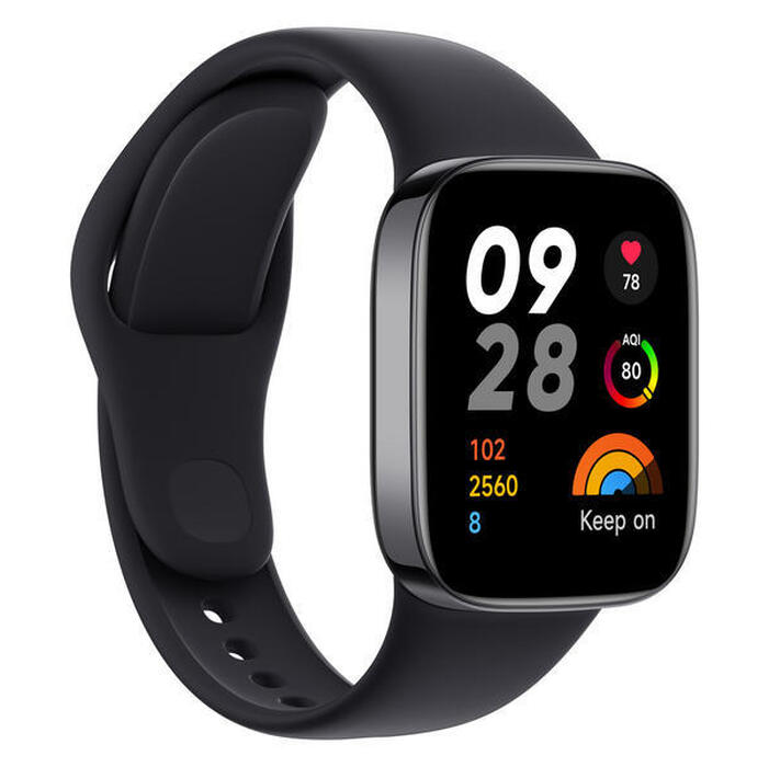 Chytré hodinky Xiaomi Redmi Watch 3, čierna