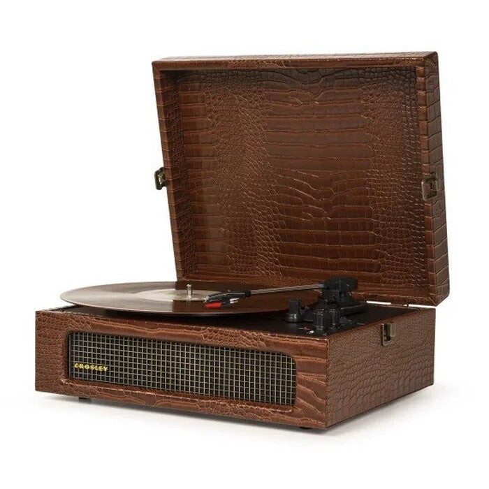 Crosley Voyager - Brown Croc POUŽITÉ, NEOPOTREBOVANÝ TOVAR