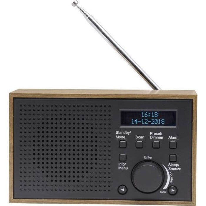 DAB+ rádio Denver DAB-46, čierne