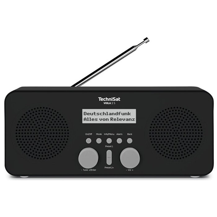 DAB rádio TechniSat VIOLA 2 S, čierne