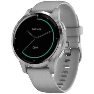 Chytré hodinky Garmin VívoActive 4S, strieborná/sivá