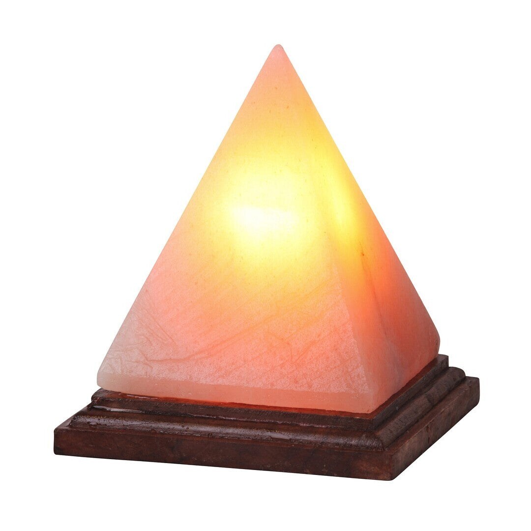 Dekoratívna soľná lampa Rabalux 4096, tvar pyramídy