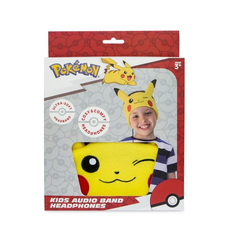 Detská Audio čelenka Pikachu