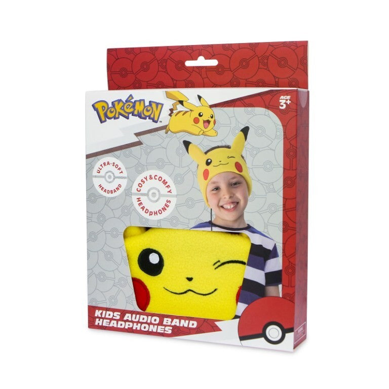 Detská Audio čelenka Pikachu