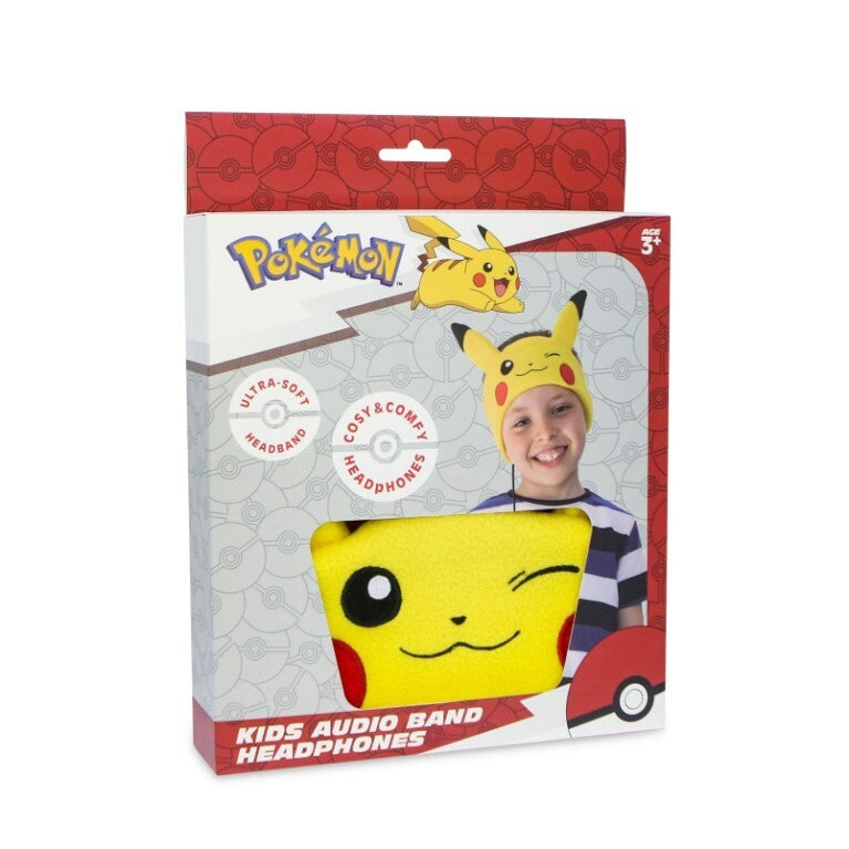 Detská Audio čelenka Pikachu