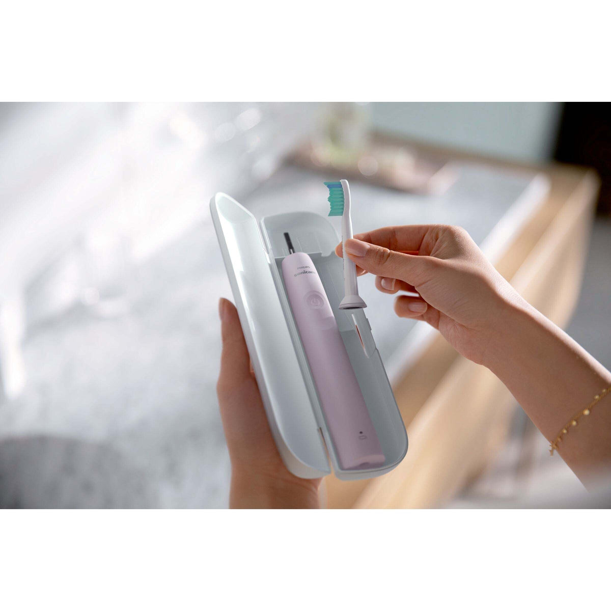 Elektrická zubná kefka Philips Sonicare HX3651/11 rose