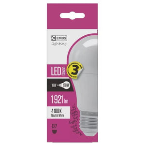 Emos ZQ5171 LED žiarovka Classic A67 18W E27 neutrálna biela