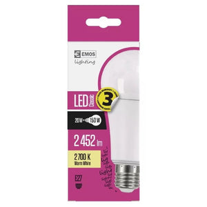 Emos ZQ5180 LED žiarovka Classic A67 20W E27 teplá biela