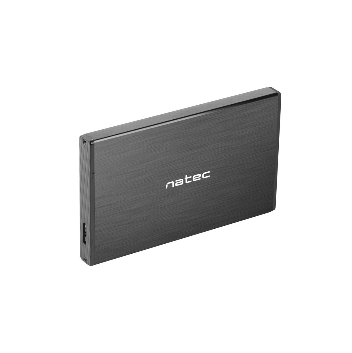 Externý box pre HDD 2,5&#39;&#39; USB 3.0 Natec Rhino Go, hliník, čierny