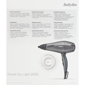 Fén BaByliss 5910E, 2000W