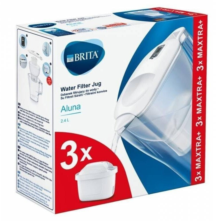 Filtračná kanvica Aluna Brita 1040564 + 3 filtre, 2,4l