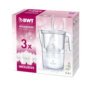 Filtračné kanvice BWT VIDA, 2,6l + 3 filtre