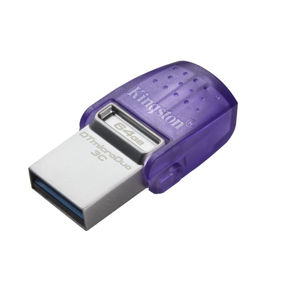 Flash disk Kingston DataTraveler 64GB, 200MB/s, duálny USB C