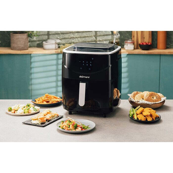 Fritéza Delimano Air Fryer With Steam, 7l POUŽITÉ, NEOPOTREBOVAN