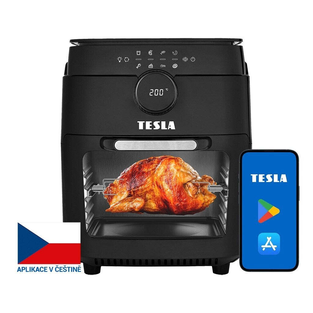 Fritéza TESLA AirCook & Grill QG800 WiFi, 12l POŠKODENÝ OBAL