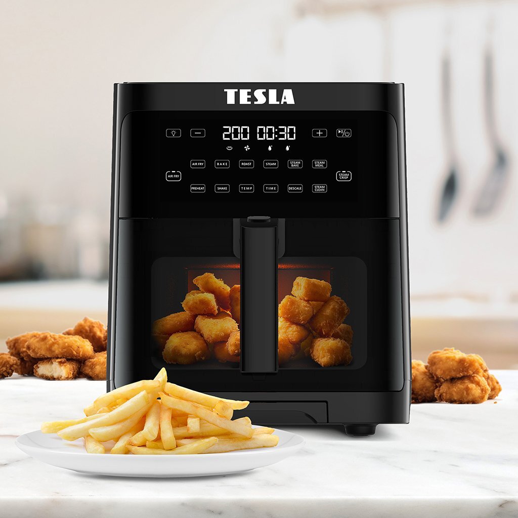 Fritéza TESLA AirCook &amp; Steam QS550 XL, 2v1, 5l