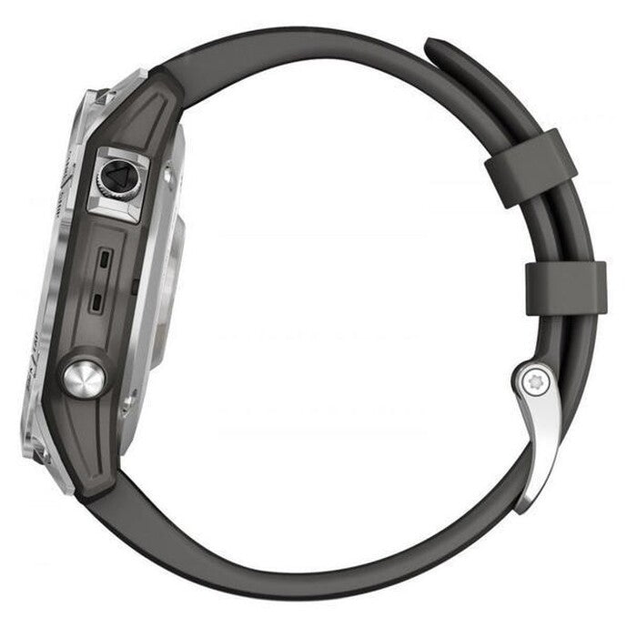 Garmin Fenix ??7 Pro Glass, strieborná/grafitový remienok