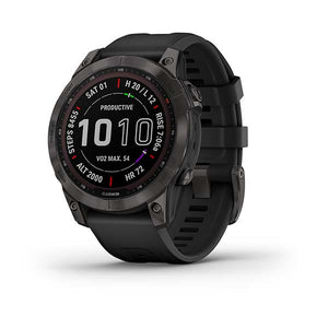 Garmin Fenix 7 Pro Sapphire Solar/Titan Carbon, šedá/čierny POUŽI