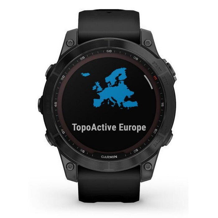 Garmin Fenix ??7 Pro Sapphire Solar/Titan, čierna/čierny rem.