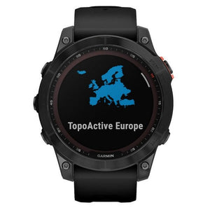 Garmin Fenix ??7 Pro Solar, sivá/čierny remienok